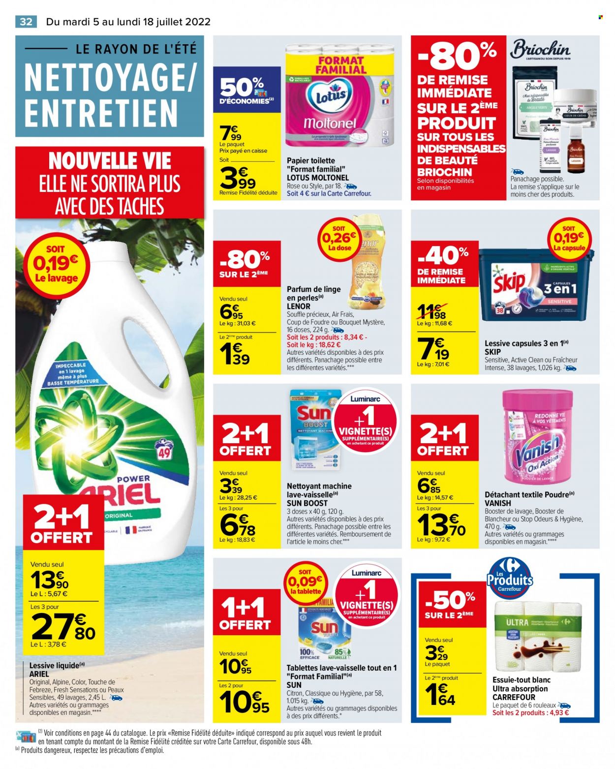 Catalogue Carrefour Hypermarchés - 05/07/2022 - 18/07/2022. Page 34