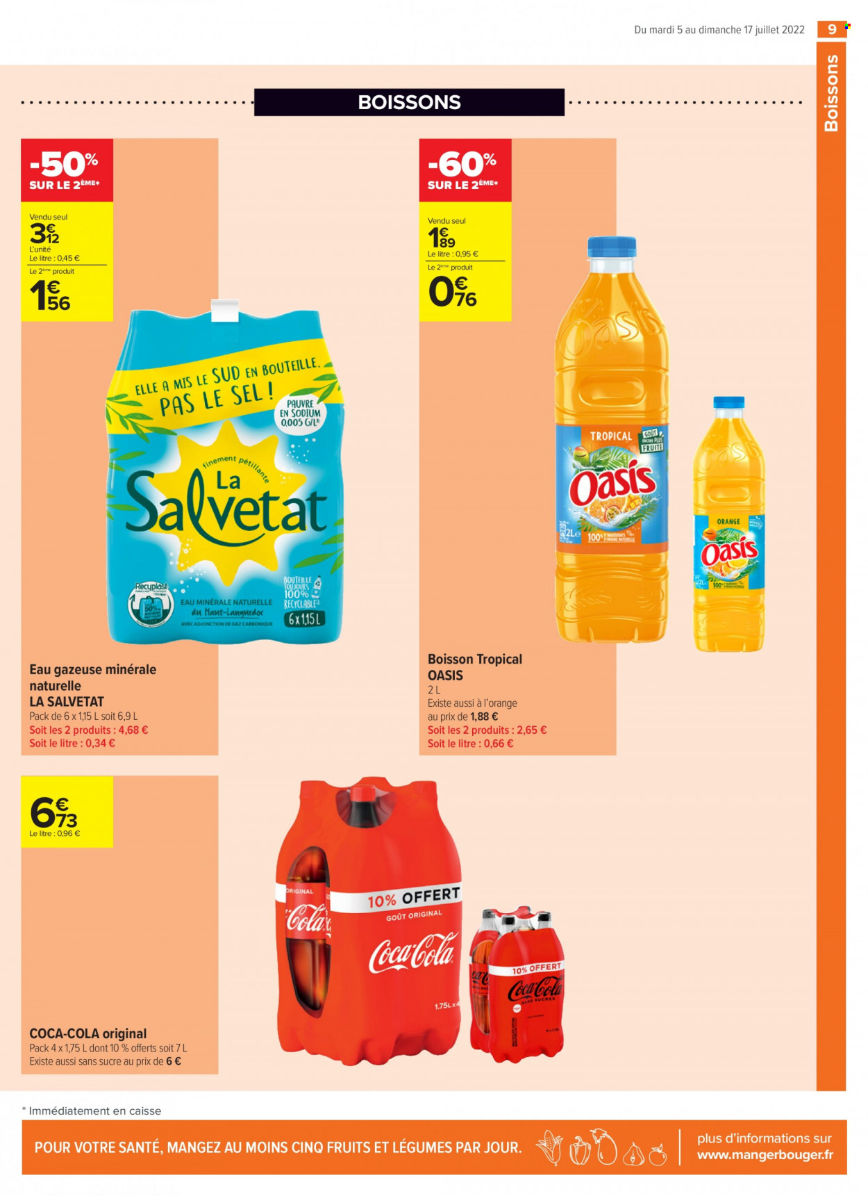 Catalogue Carrefour Contact - 05/07/2022 - 17/07/2022. Page 9
