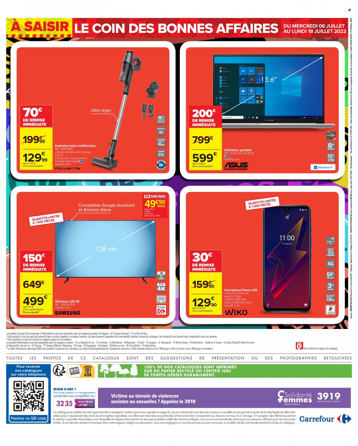 Catalogue Carrefour Hypermarchés - 06/07/2022 - 18/07/2022. Page 16