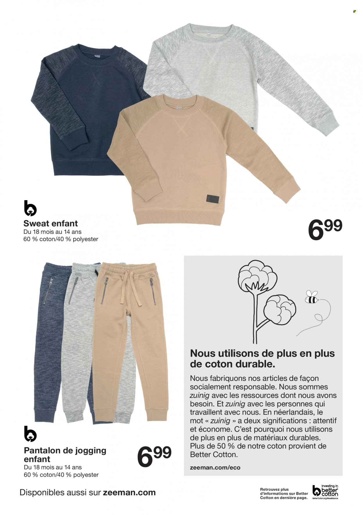 thumbnail - Catalogue Zeeman - 02/07/2022 - 08/07/2022 - Produits soldés - pantalon, sweat-shirt. Page 5.