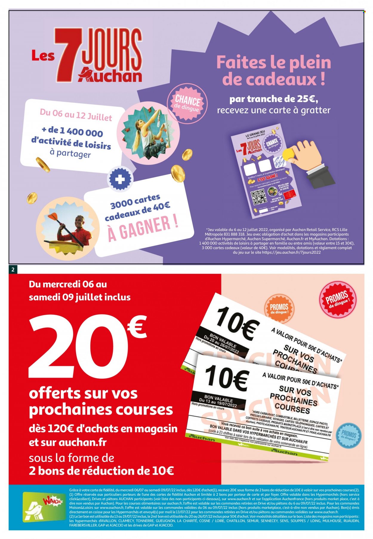 Catalogue Auchan - 06/07/2022 - 12/07/2022. Page 2