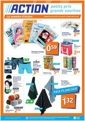 Catalogue Action - 06/07/2022 - 12/07/2022.