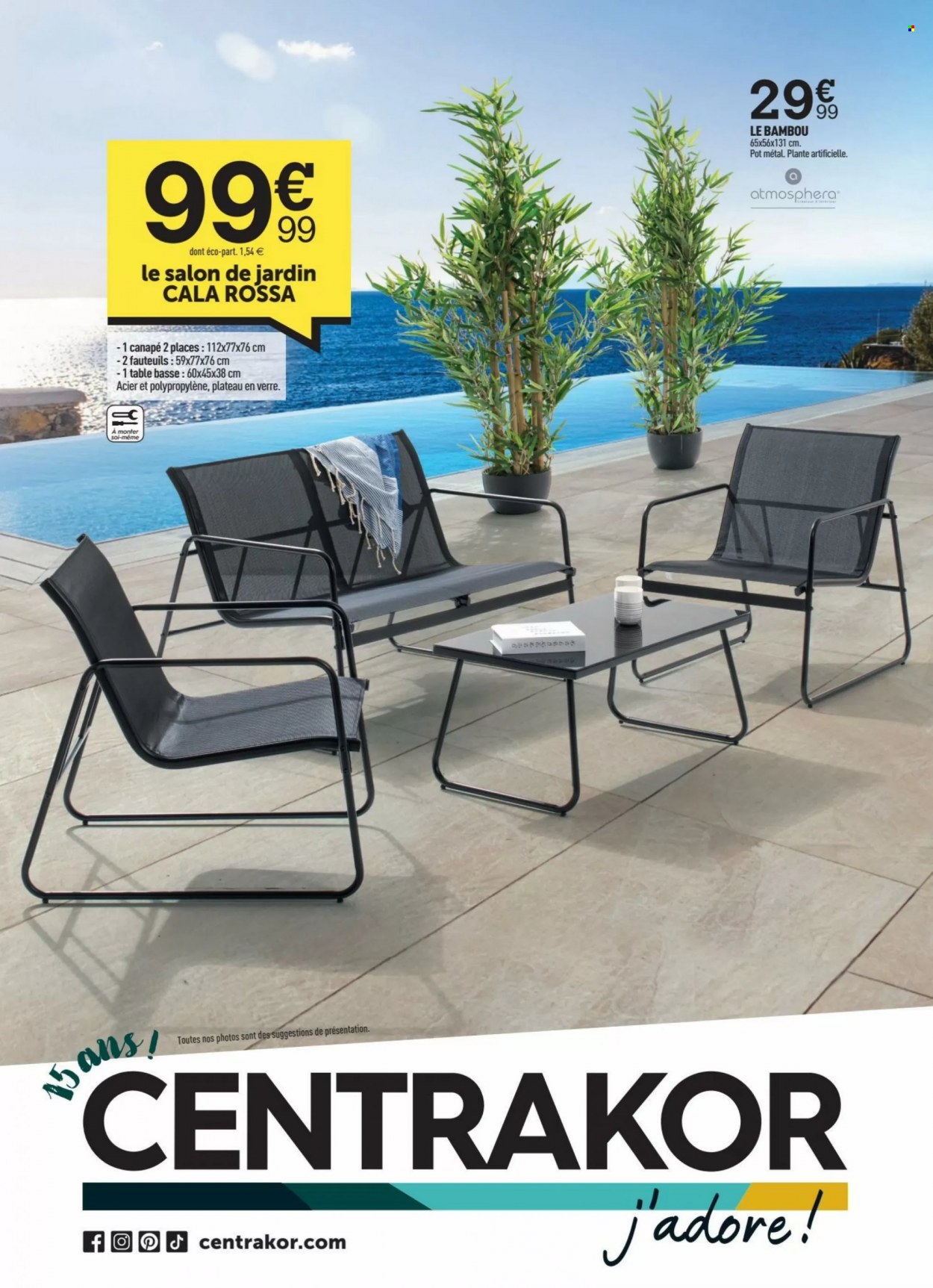 Catalogue Centrakor. Page 1