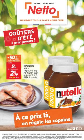 Catalogue Netto - 05/07/2022 - 11/07/2022.