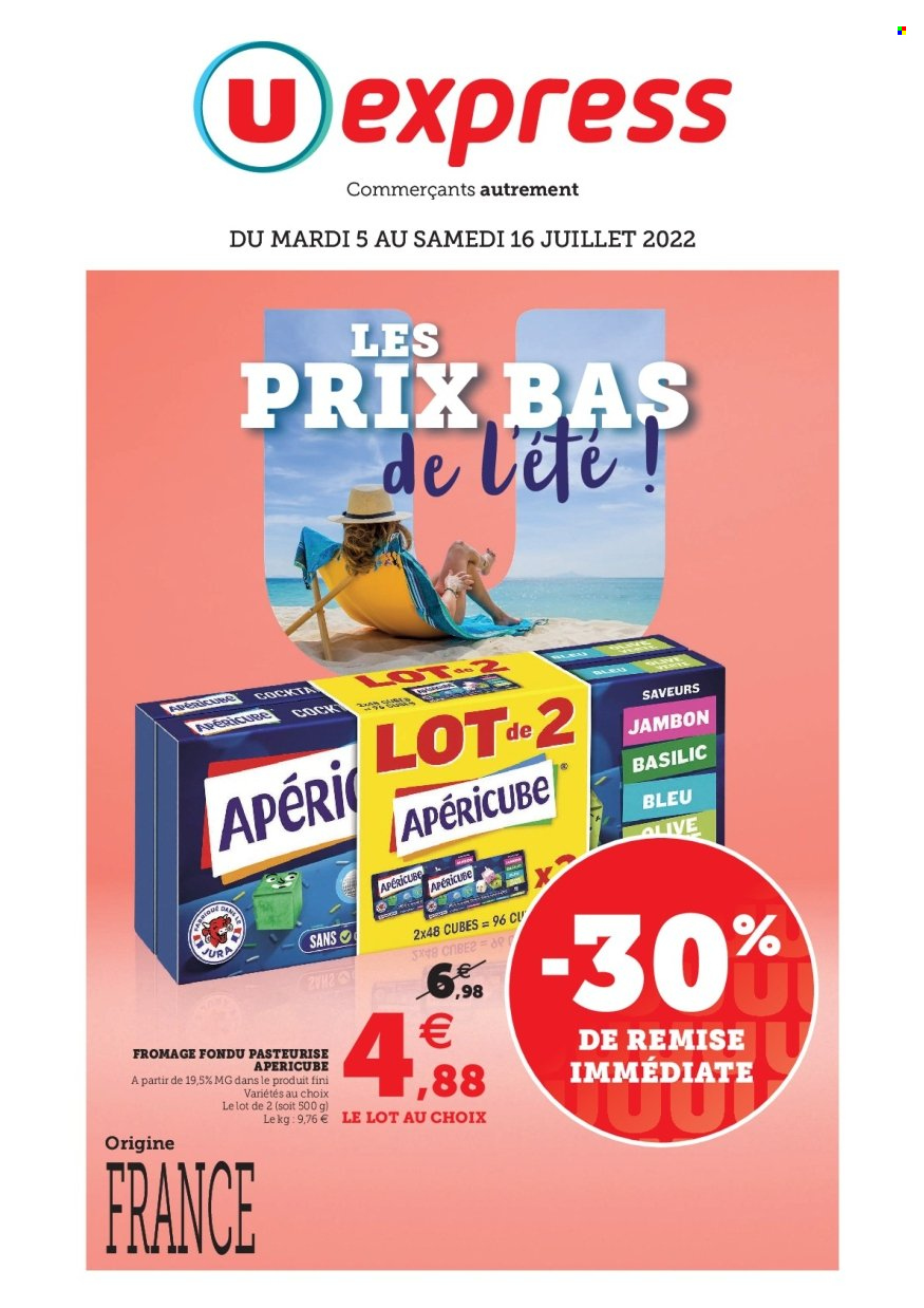 Catalogue U express - 05/07/2022 - 16/07/2022. Page 1