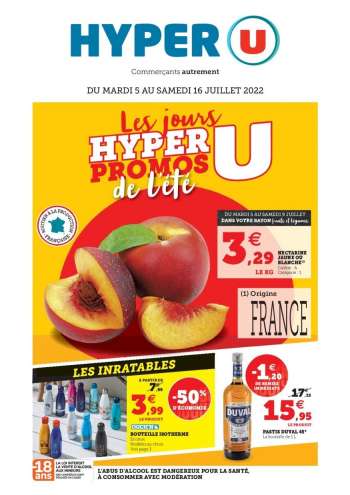Catalogue HYPER U - 05/07/2022 - 16/07/2022.