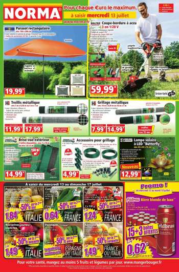 Catalogue Norma - 13/07/2022 - 18/07/2022.