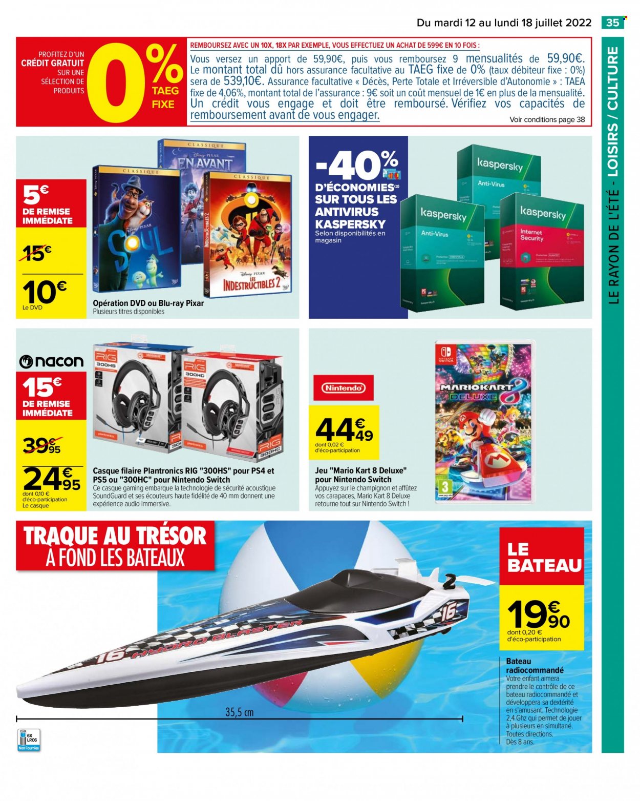 Catalogue Carrefour Hypermarchés - 12/07/2022 - 18/07/2022. Page 37