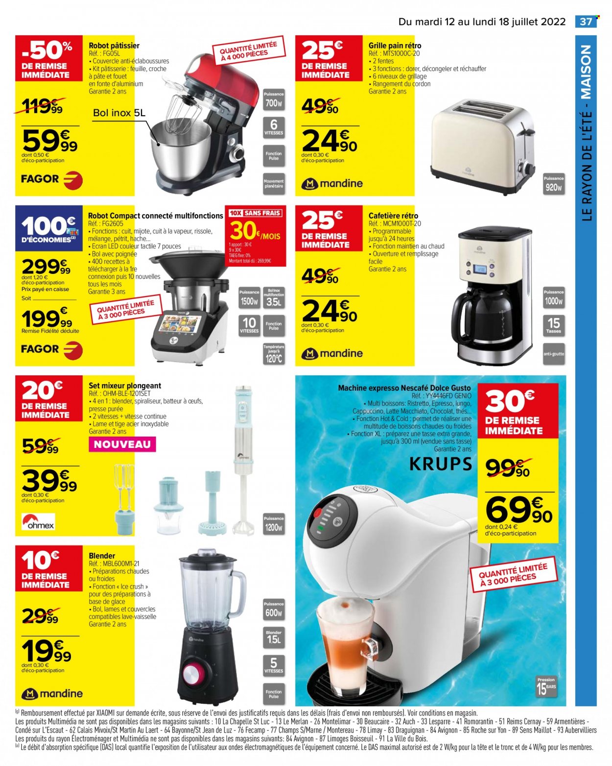 Catalogue Carrefour Hypermarchés - 12/07/2022 - 18/07/2022. Page 39