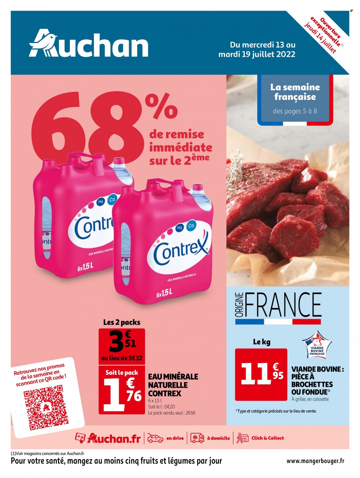 Catalogue Auchan - 13/07/2022 - 19/07/2022. Page 1