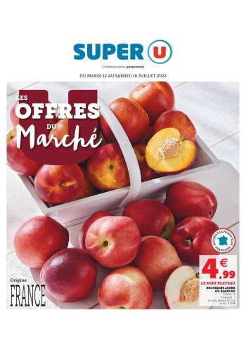 Catalogue SUPER U - 12/07/2022 - 16/07/2022.