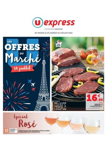 Catalogue U express - 12/07/2022 - 16/07/2022.