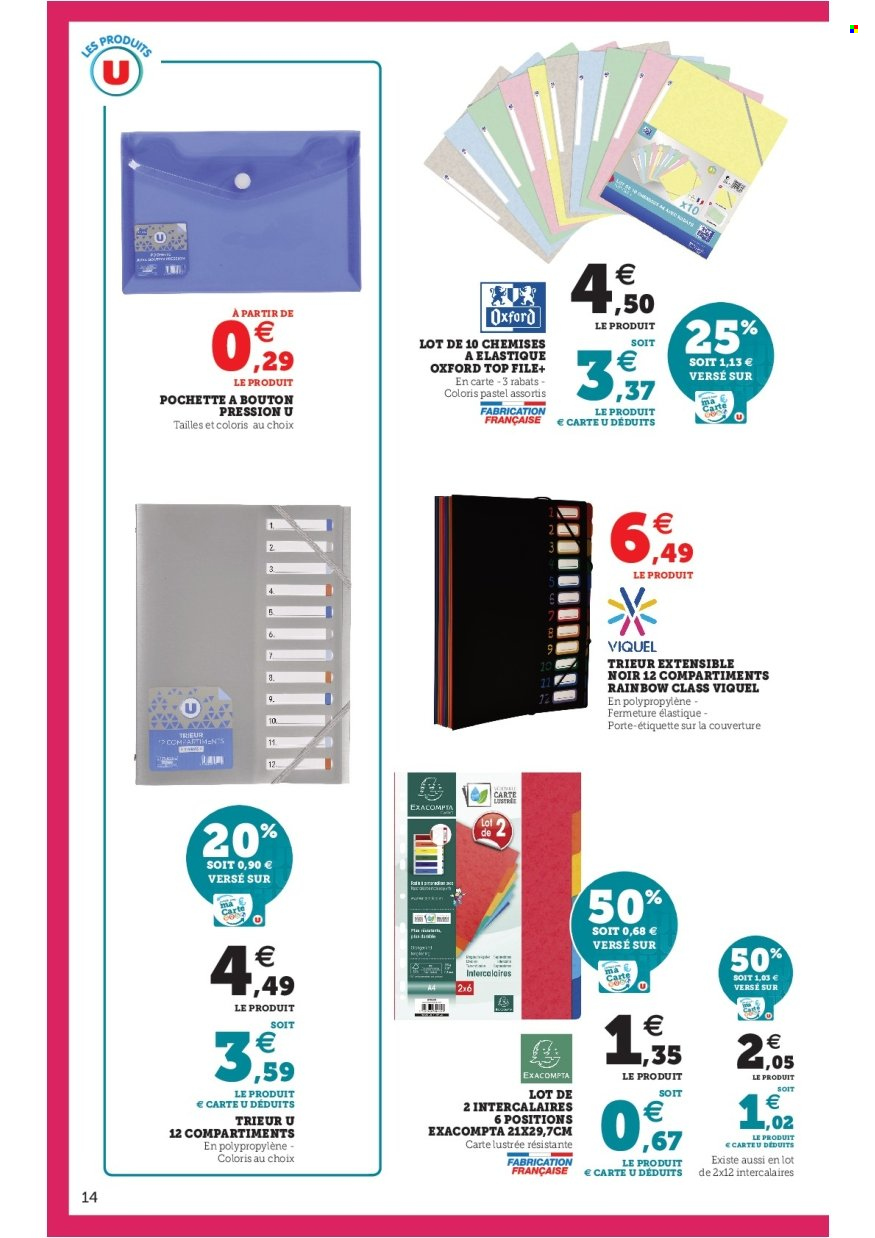 Catalogue SUPER U - 12/07/2022 - 30/07/2022. Page 14
