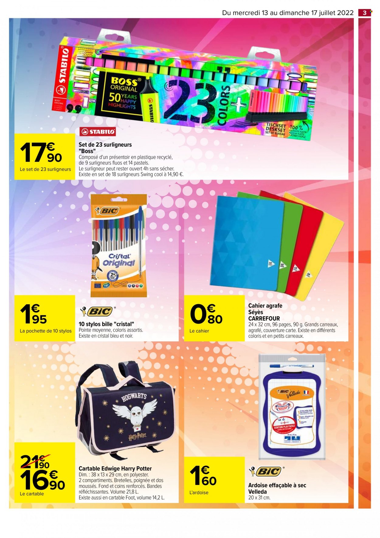 Catalogue Carrefour Hypermarchés - 13/07/2022 - 17/07/2022. Page 3