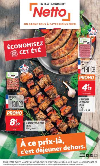 Catalogue Netto - 12/07/2022 - 18/07/2022.