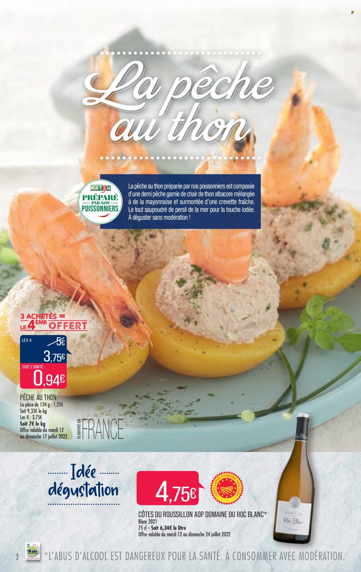 Catalogue Supermarché Match - 12/07/2022 - 24/07/2022. Page 2