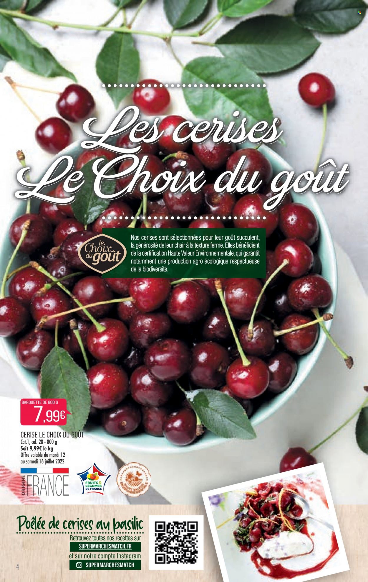 Catalogue Supermarché Match - 12/07/2022 - 24/07/2022. Page 4