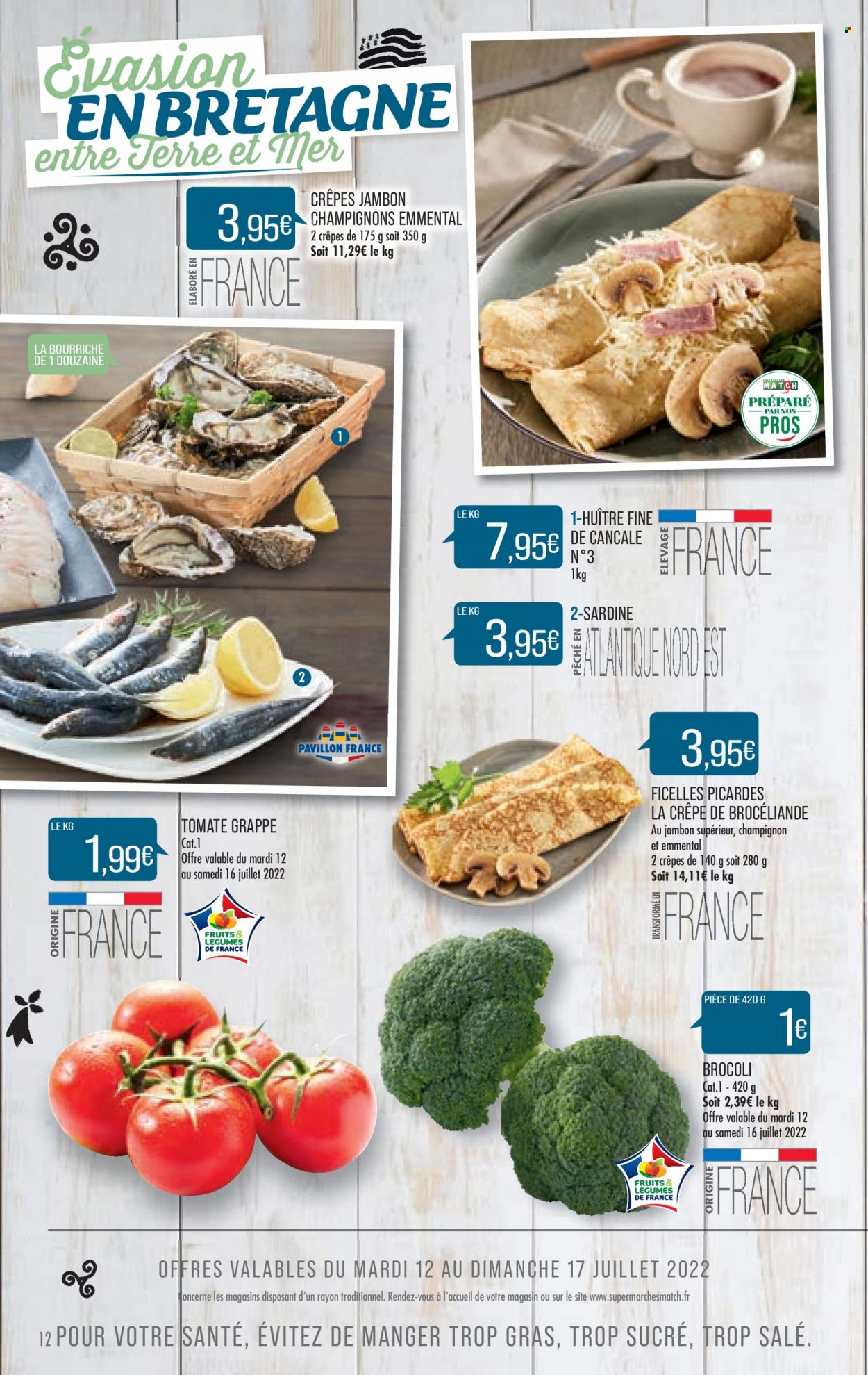 Catalogue Supermarché Match - 12/07/2022 - 24/07/2022. Page 12