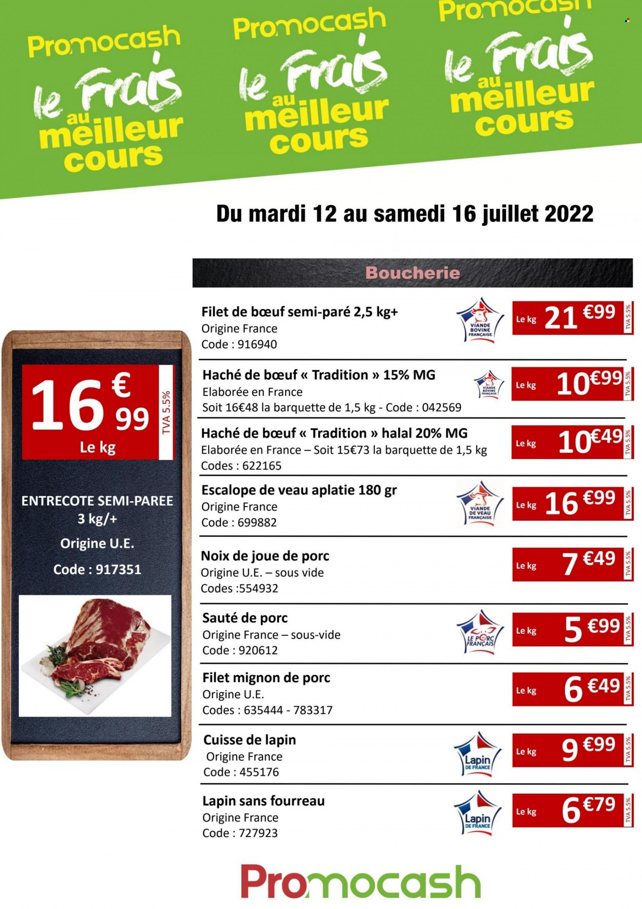 Catalogue Promocash - 12/07/2022 - 16/07/2022. Page 1