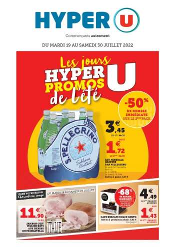 Catalogue HYPER U - 19/07/2022 - 30/07/2022.
