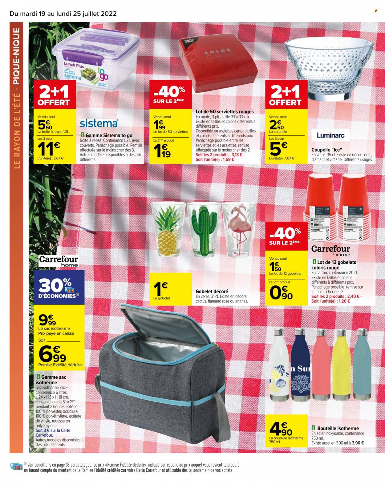 Catalogue Carrefour Hypermarchés - 19/07/2022 - 25/07/2022. Page 14