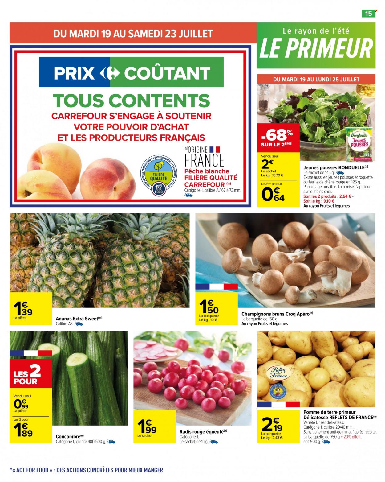 Catalogue Carrefour Hypermarchés - 19/07/2022 - 25/07/2022. Page 20