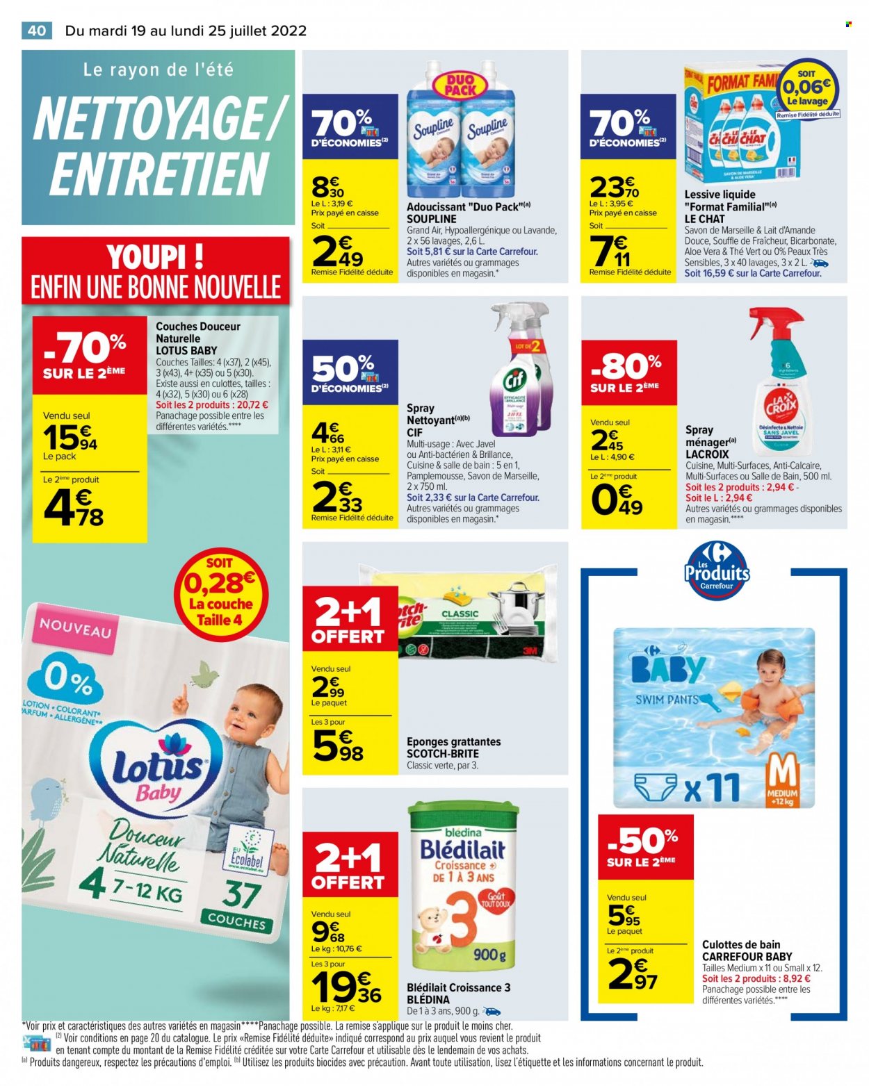 Catalogue Carrefour Hypermarchés - 19/07/2022 - 25/07/2022. Page 46