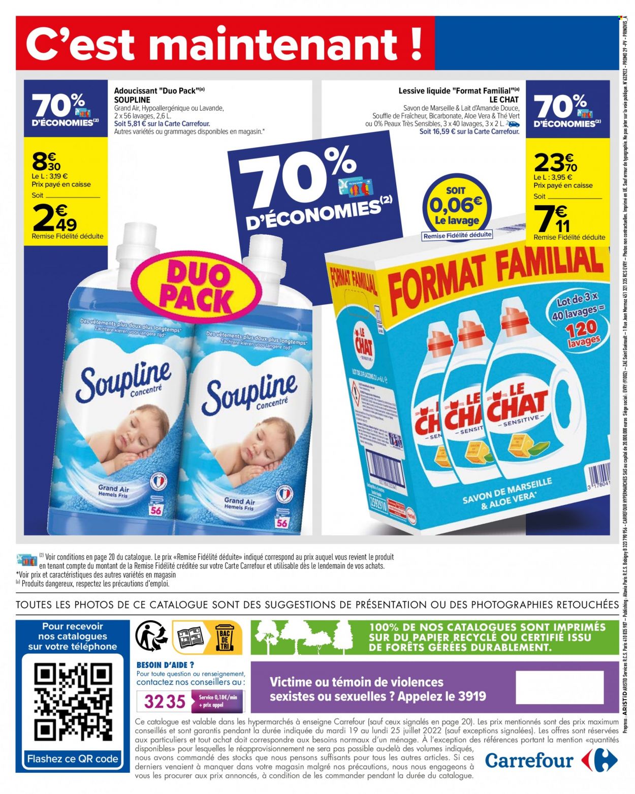 Catalogue Carrefour Hypermarchés - 19/07/2022 - 25/07/2022. Page 55