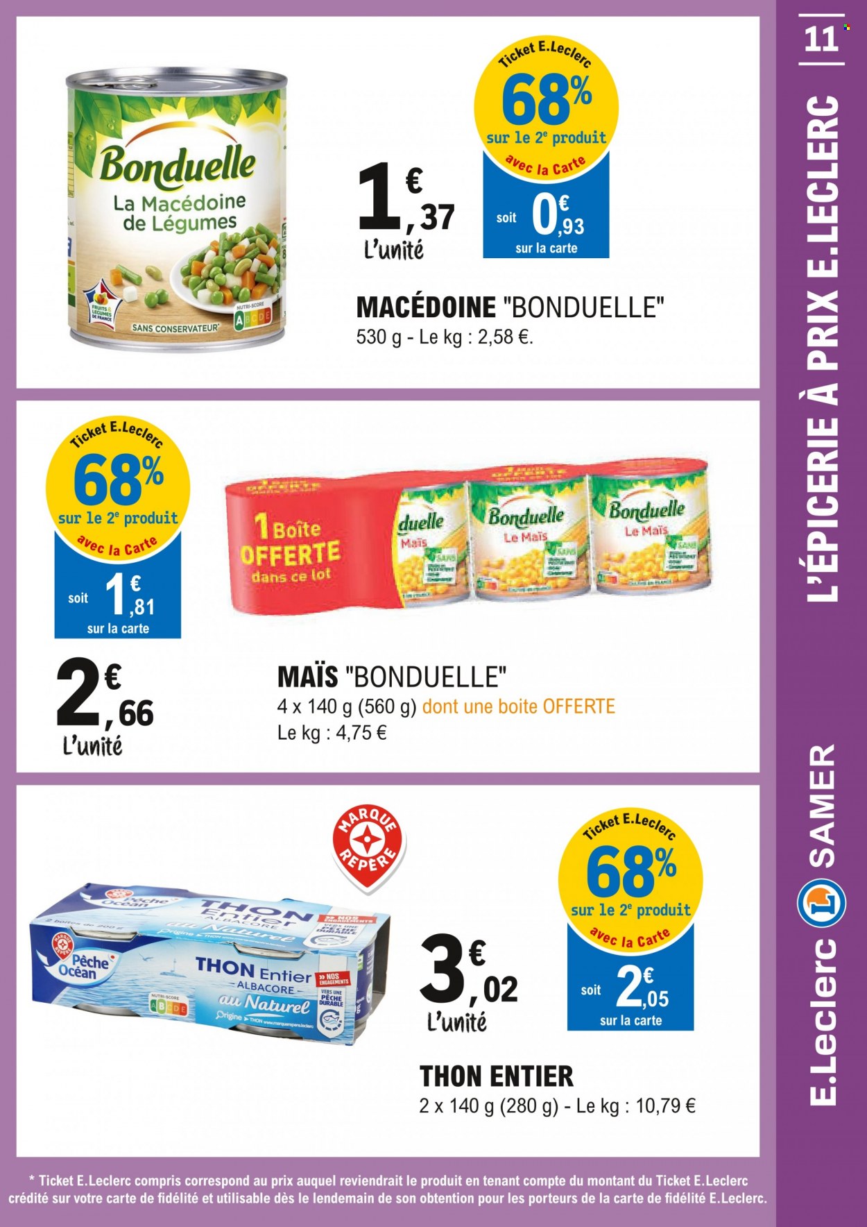 Catalogue E.Leclerc - 19/07/2022 - 24/07/2022. Page 11