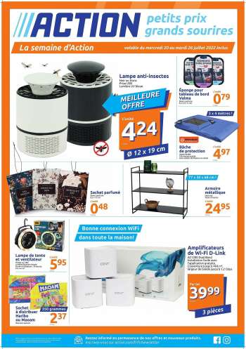 Catalogue Action - 20/07/2022 - 26/07/2022.