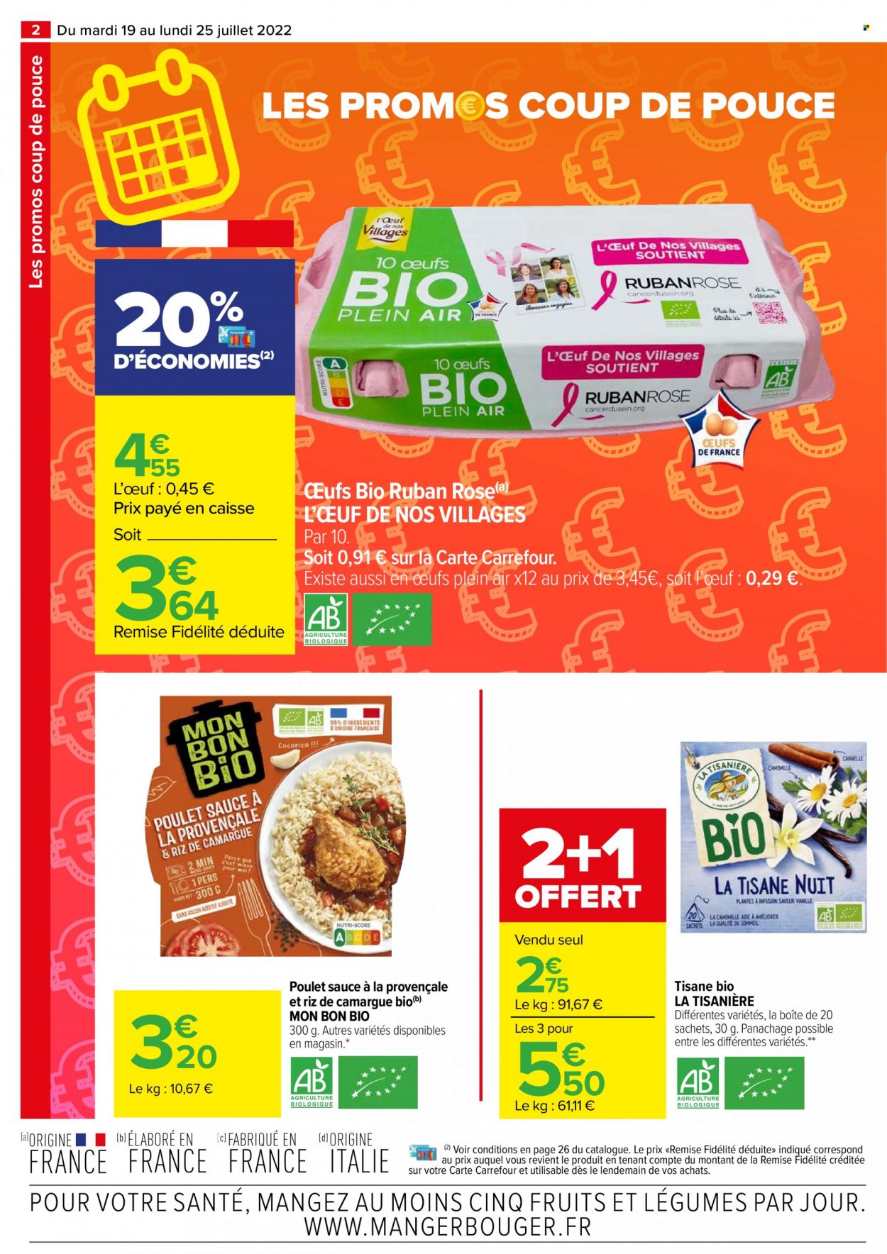 Catalogue Carrefour Hypermarchés - 19/07/2022 - 25/07/2022. Page 2