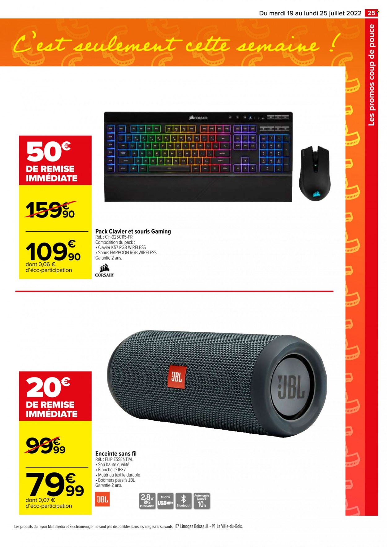 Catalogue Carrefour Hypermarchés - 19/07/2022 - 25/07/2022. Page 25