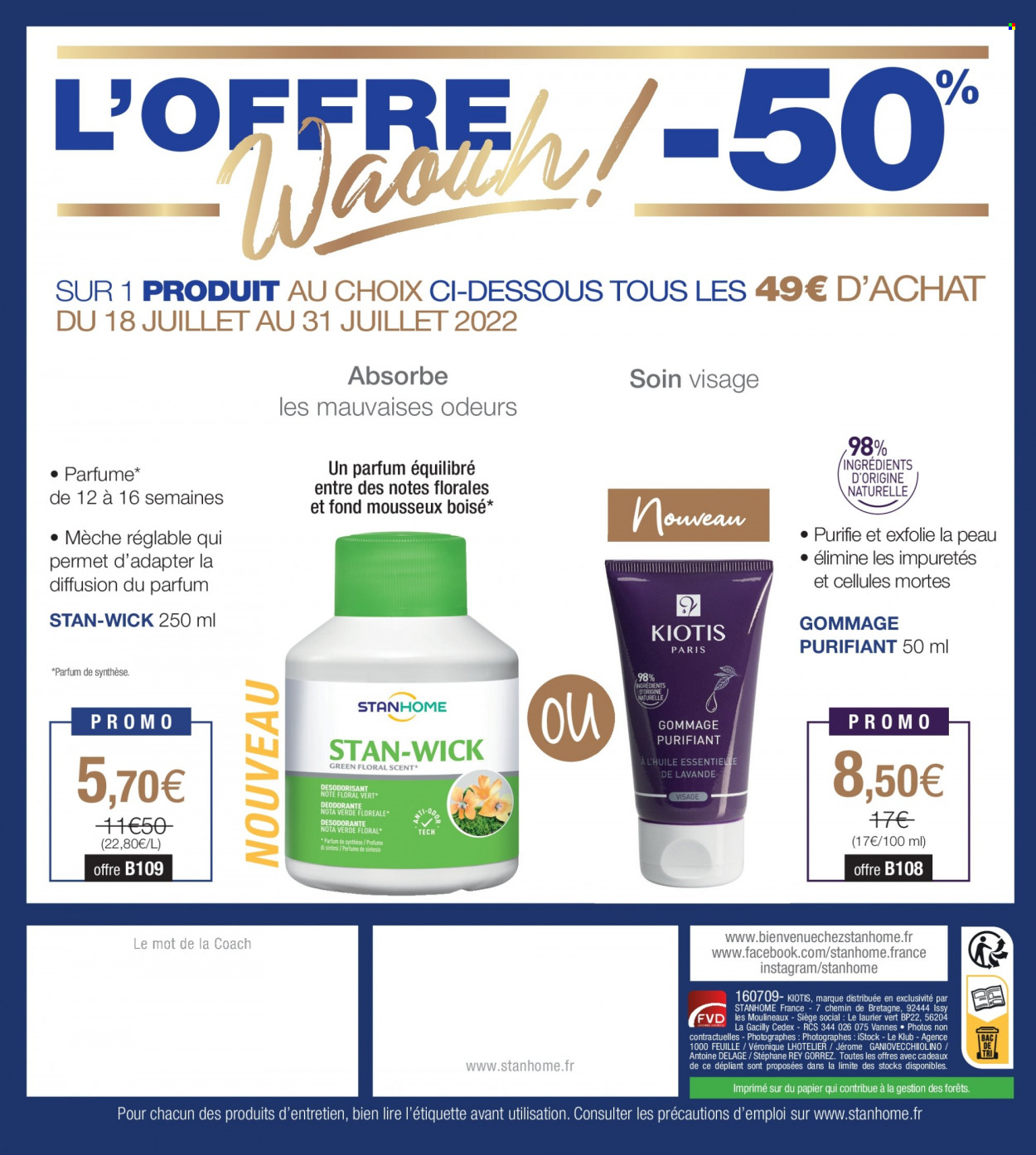 Catalogue Stanhome - 18/07/2022 - 31/07/2022. Page 60