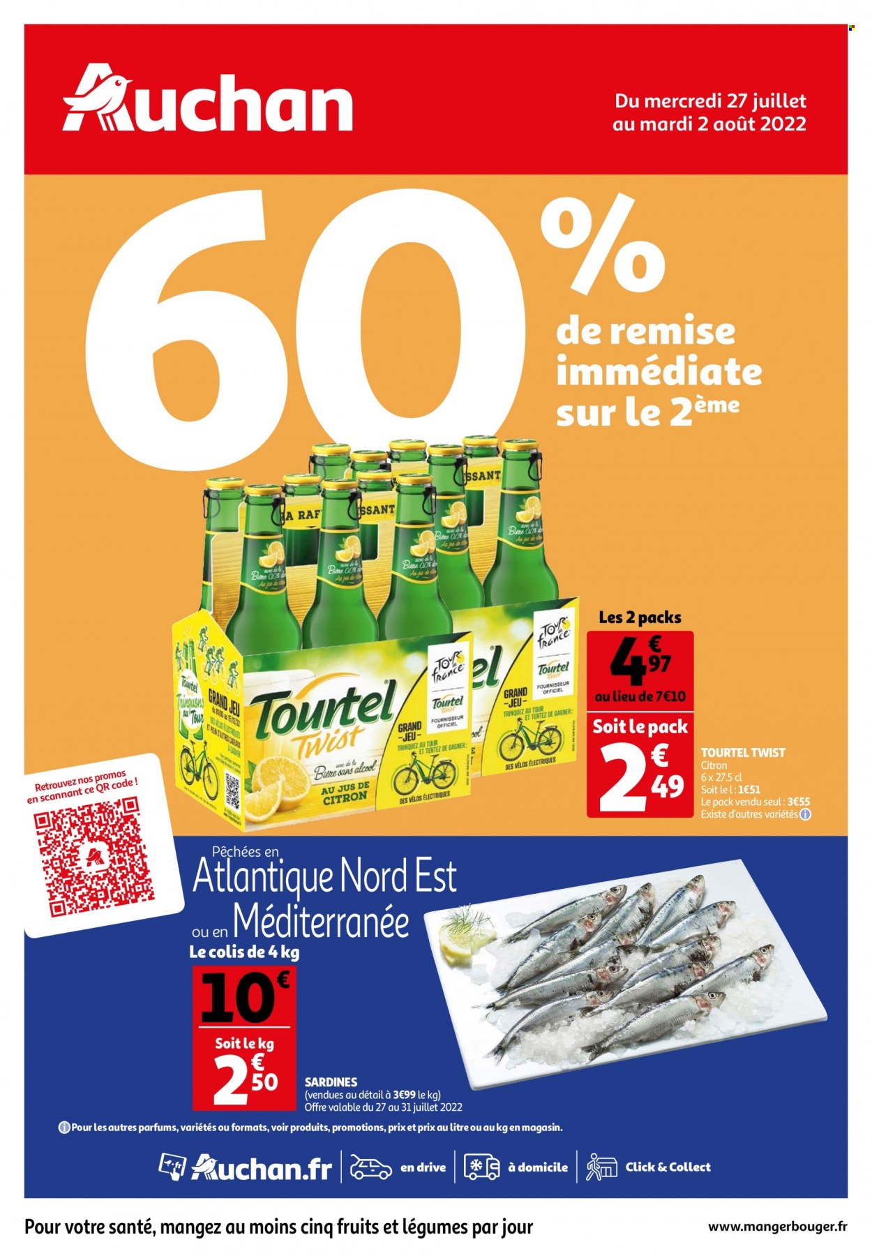Catalogue Auchan - 27/07/2022 - 02/08/2022. Page 1