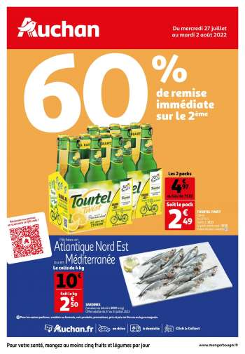 Catalogue Auchan - 27/07/2022 - 02/08/2022.