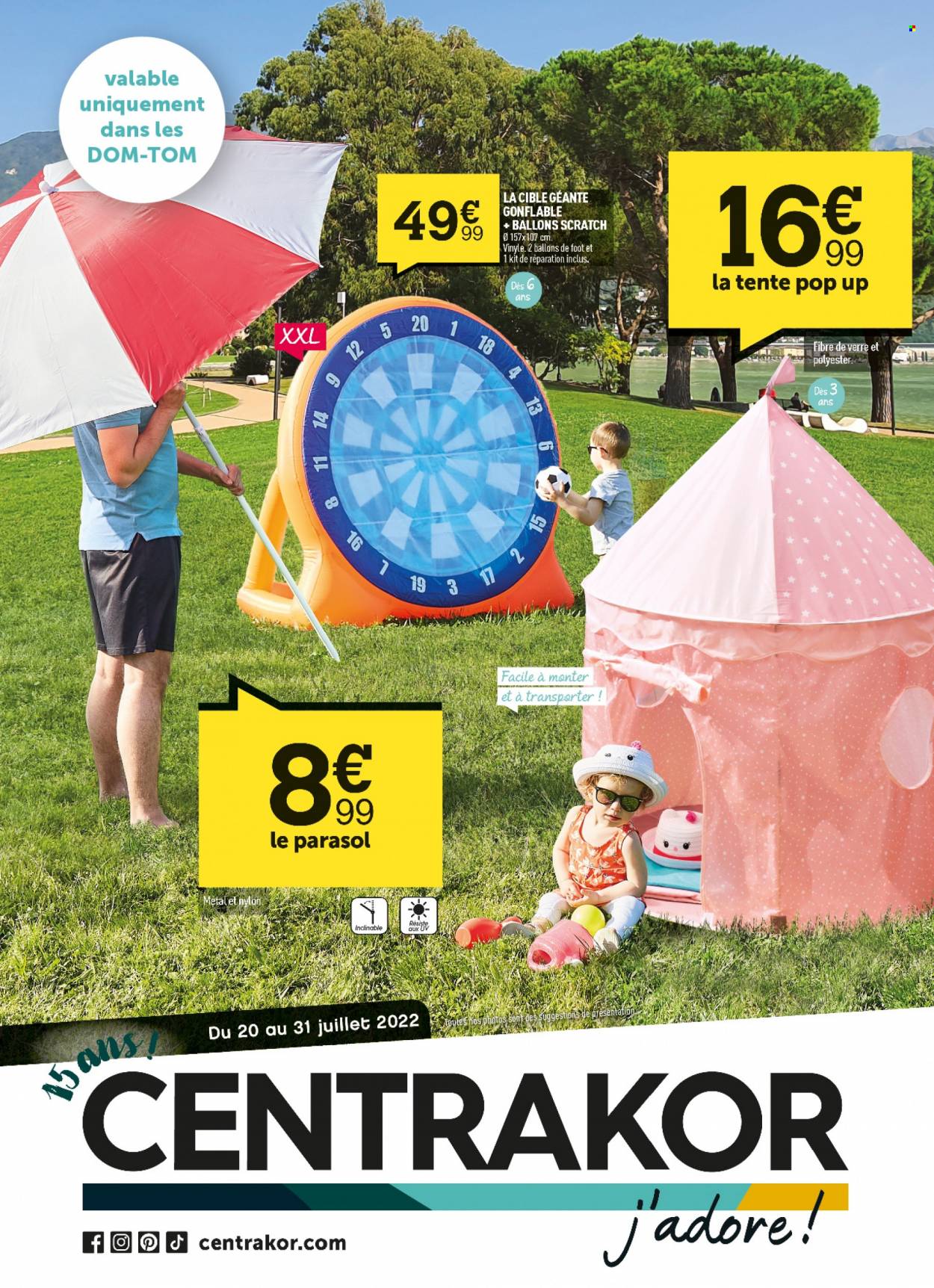 Catalogue Centrakor - 20/07/2022 - 31/07/2022. Page 1