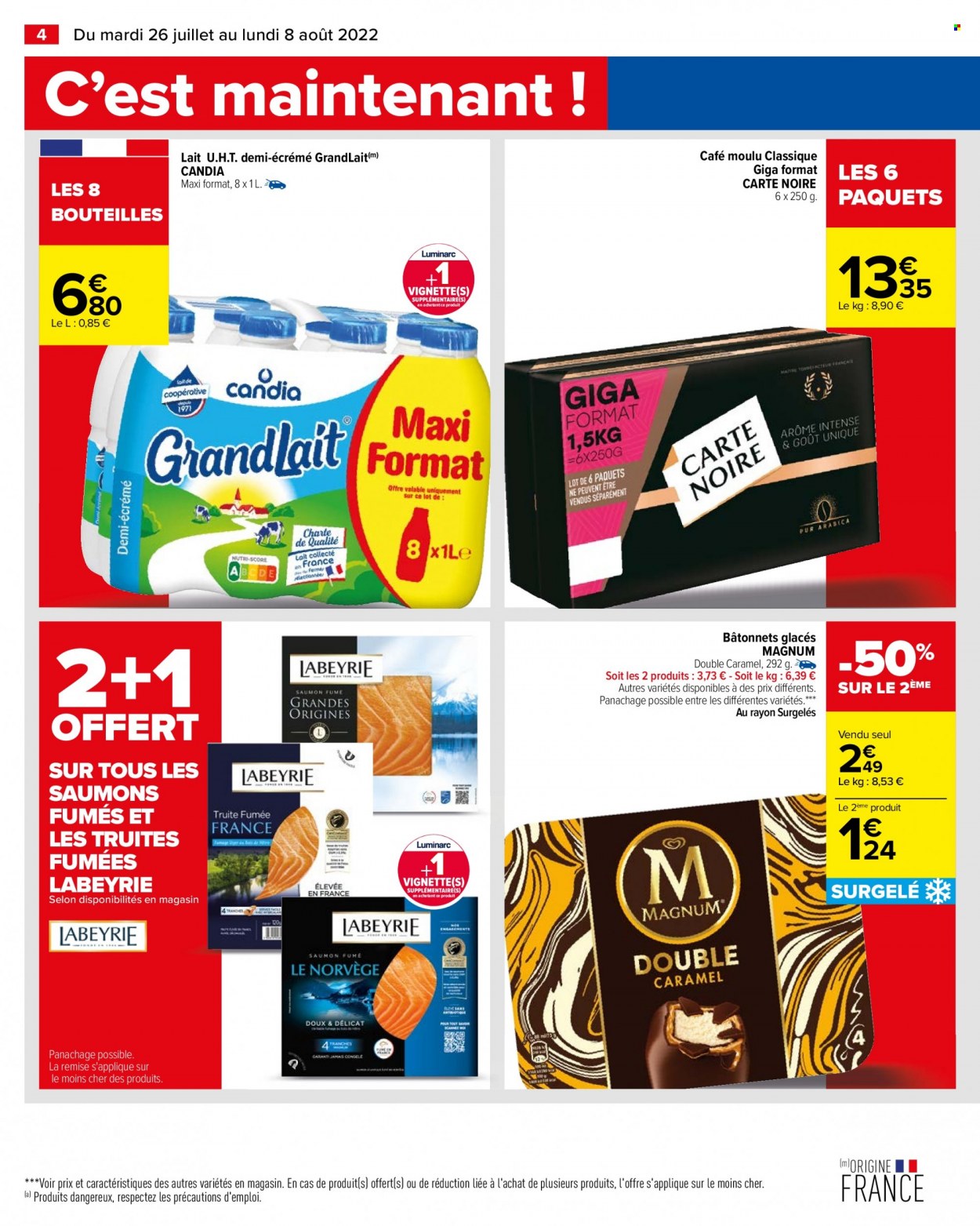 Catalogue Carrefour Hypermarchés - 26/07/2022 - 08/08/2022. Page 6