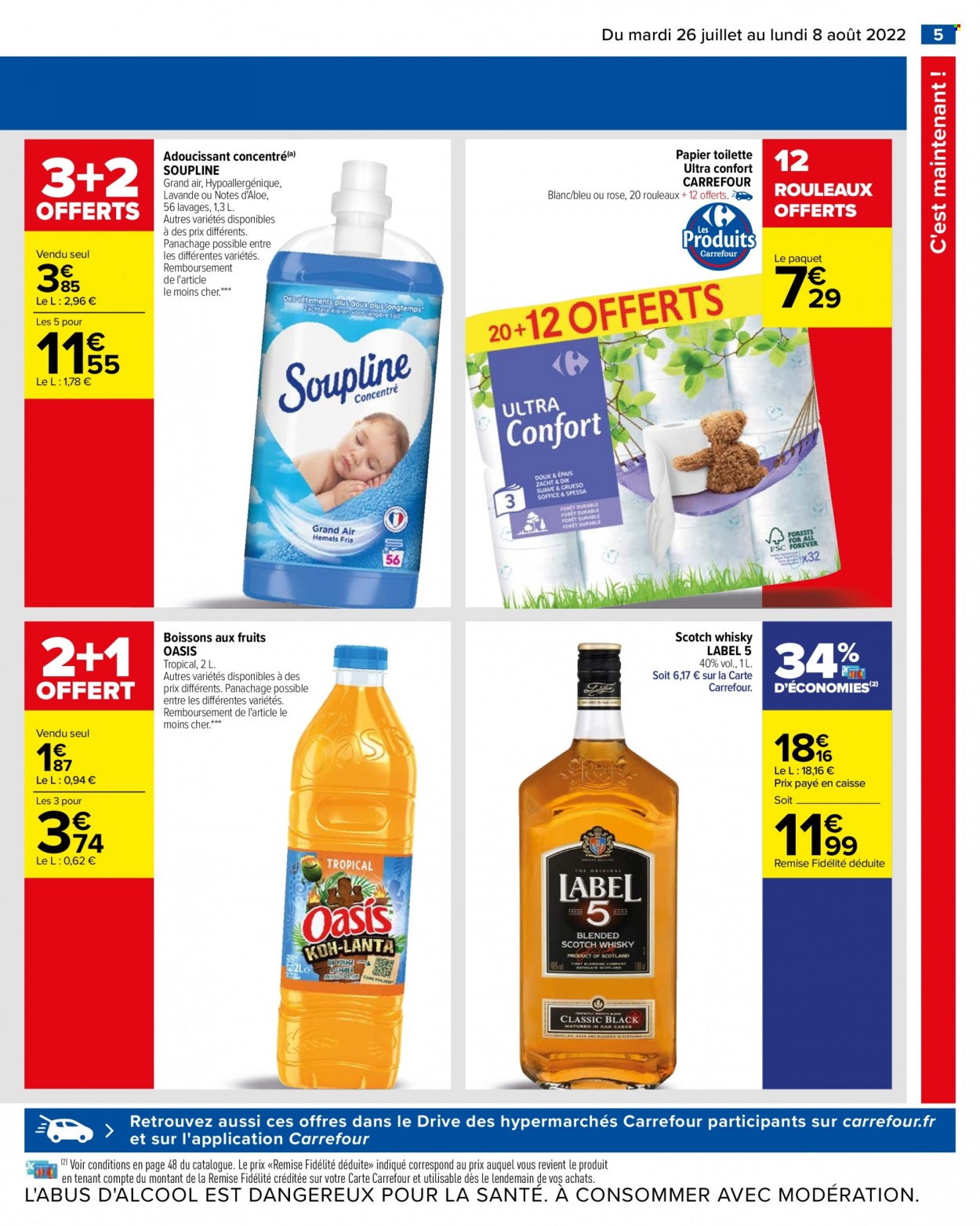 Catalogue Carrefour Hypermarchés - 26/07/2022 - 08/08/2022. Page 7