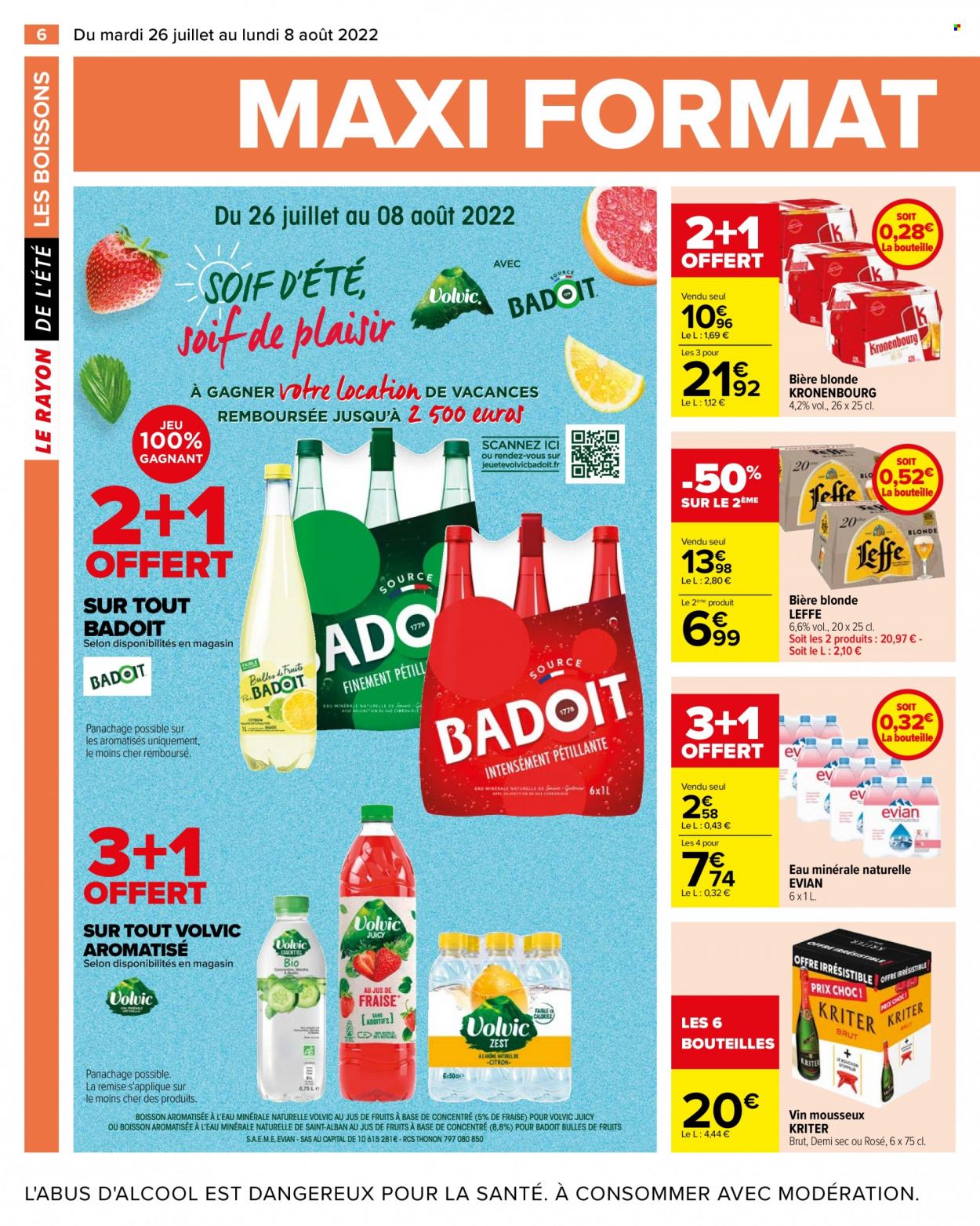 Catalogue Carrefour Hypermarchés - 26/07/2022 - 08/08/2022. Page 8