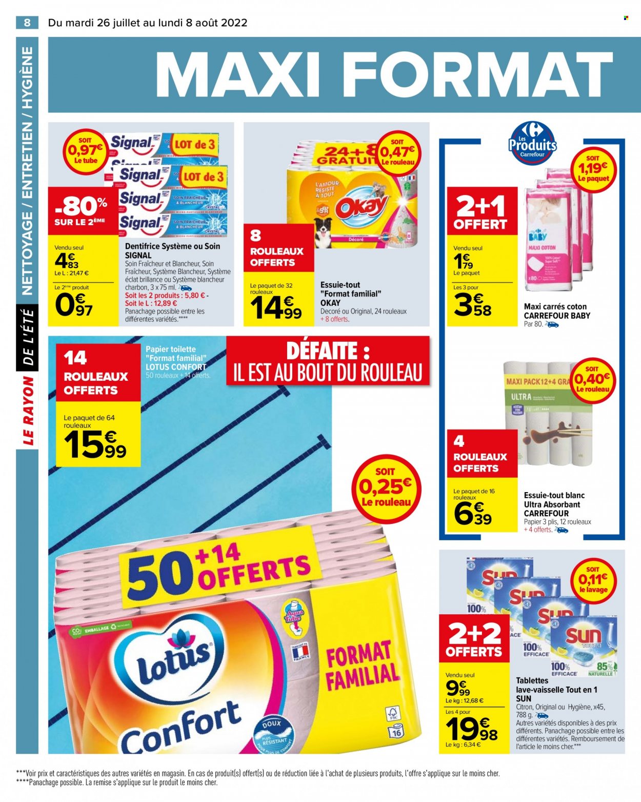 Catalogue Carrefour Hypermarchés - 26/07/2022 - 08/08/2022. Page 10