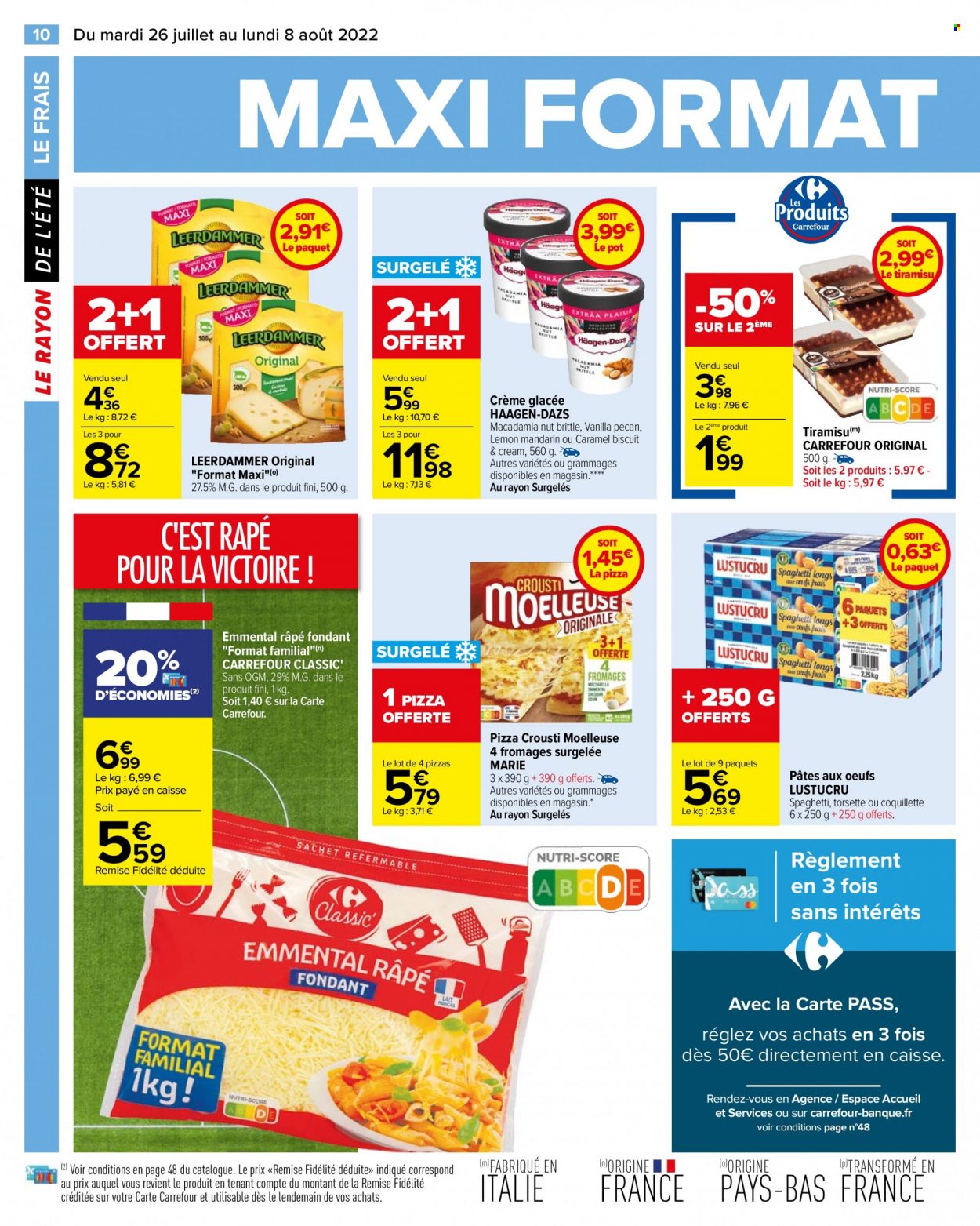Catalogue Carrefour Hypermarchés - 26/07/2022 - 08/08/2022. Page 12