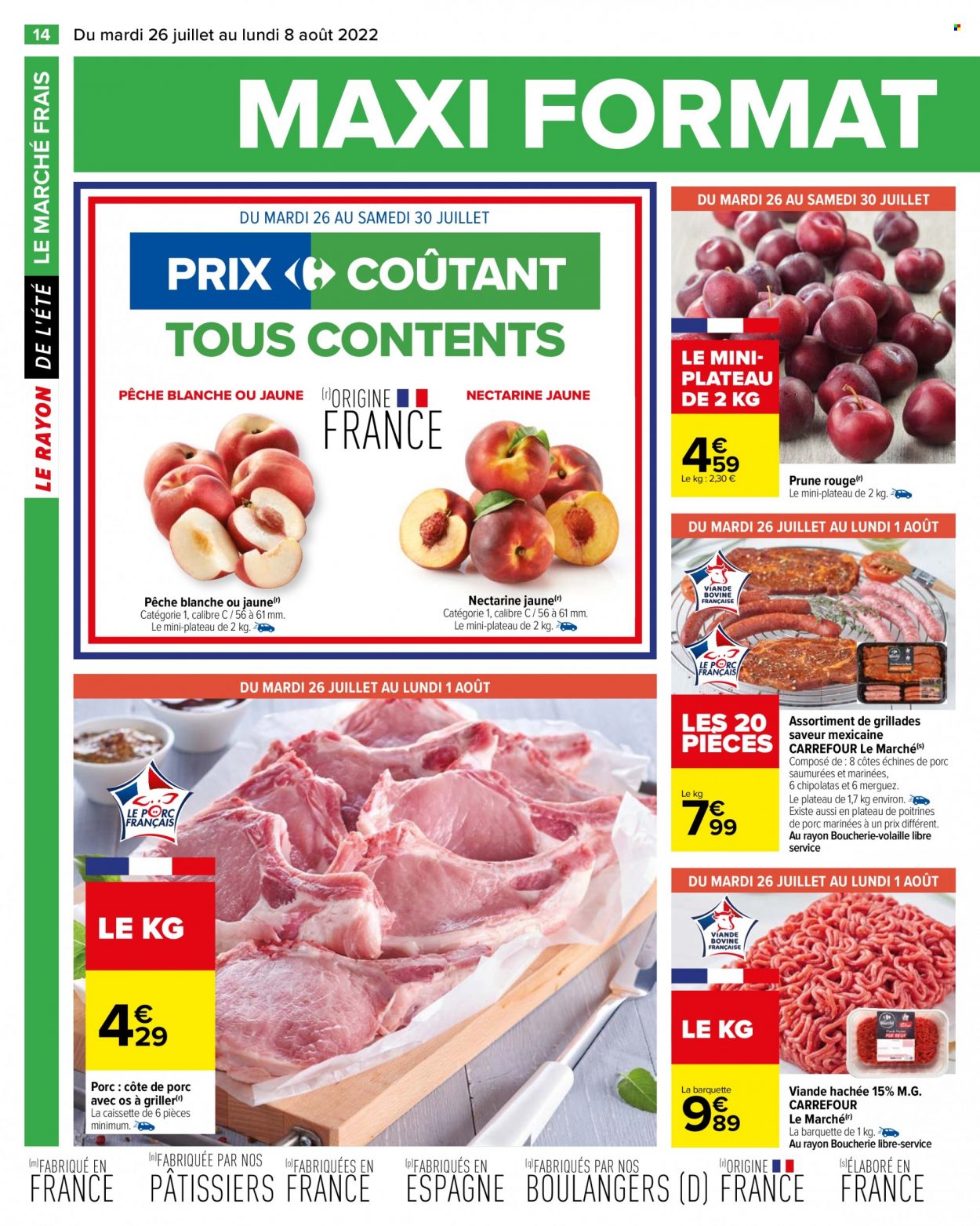 Catalogue Carrefour Hypermarchés - 26/07/2022 - 08/08/2022. Page 16