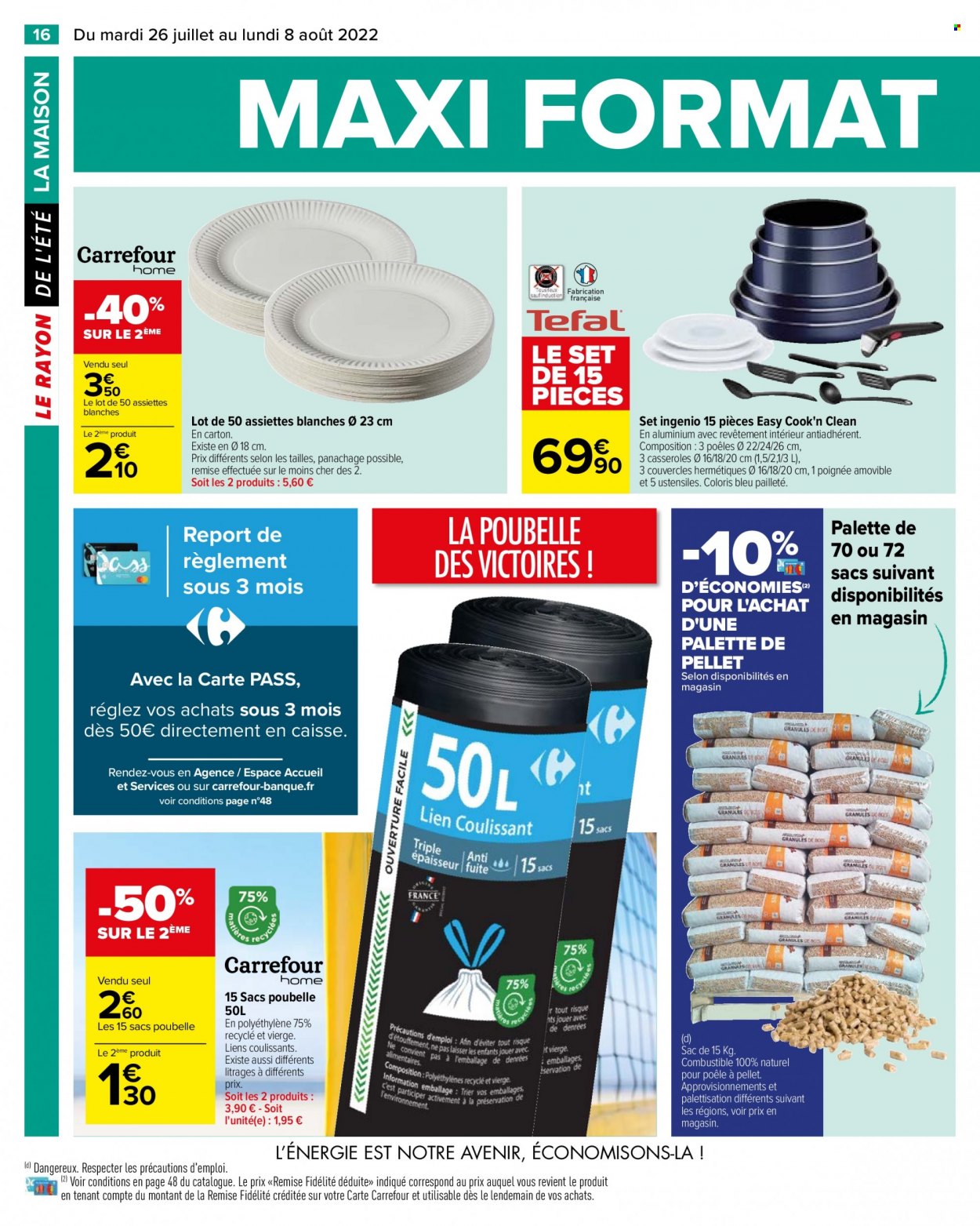 Catalogue Carrefour Hypermarchés - 26/07/2022 - 08/08/2022. Page 18