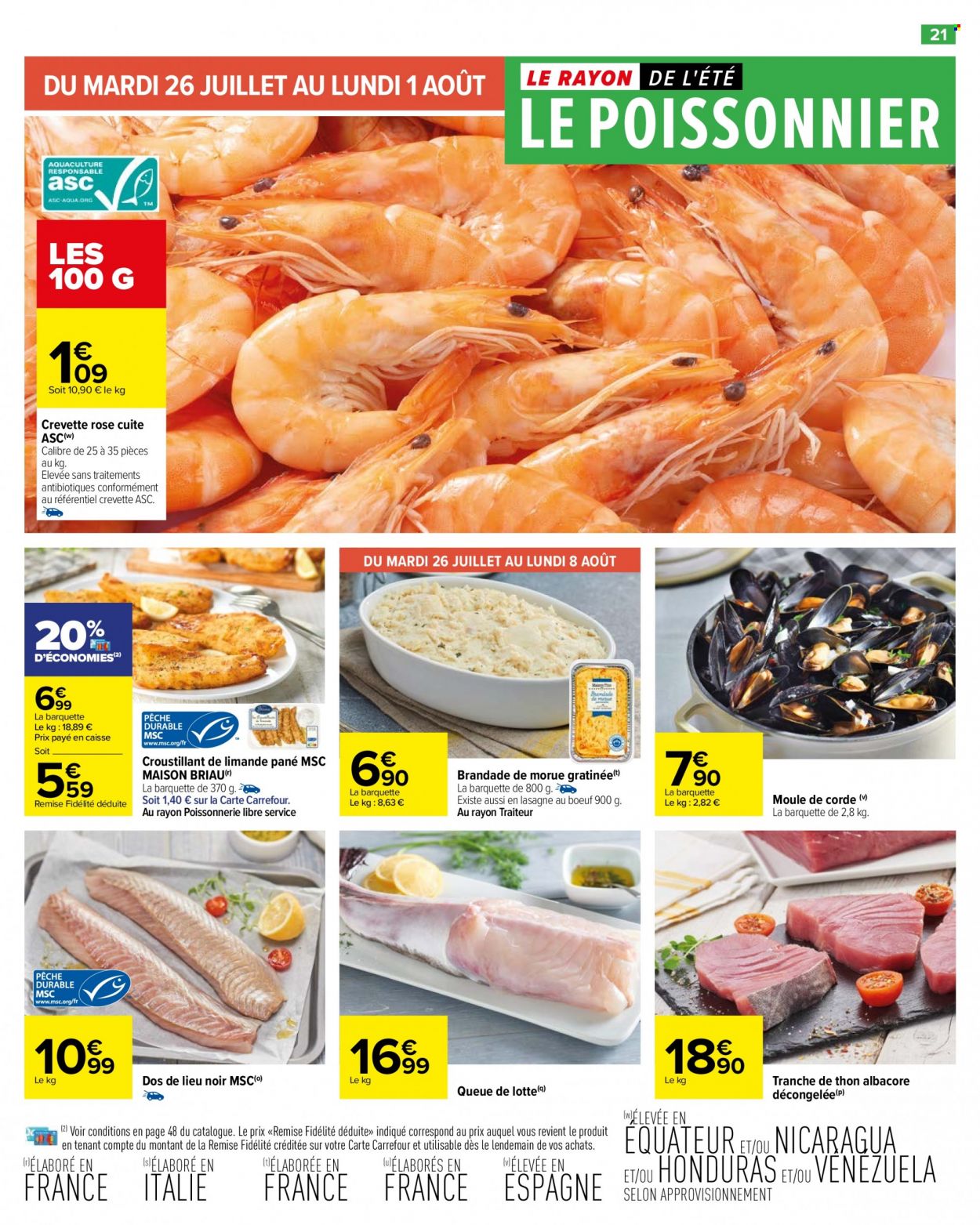 Catalogue Carrefour Hypermarchés - 26/07/2022 - 08/08/2022. Page 23