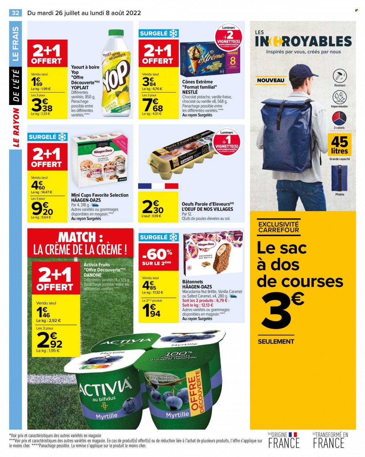Catalogue Carrefour Hypermarchés - 26/07/2022 - 08/08/2022. Page 38