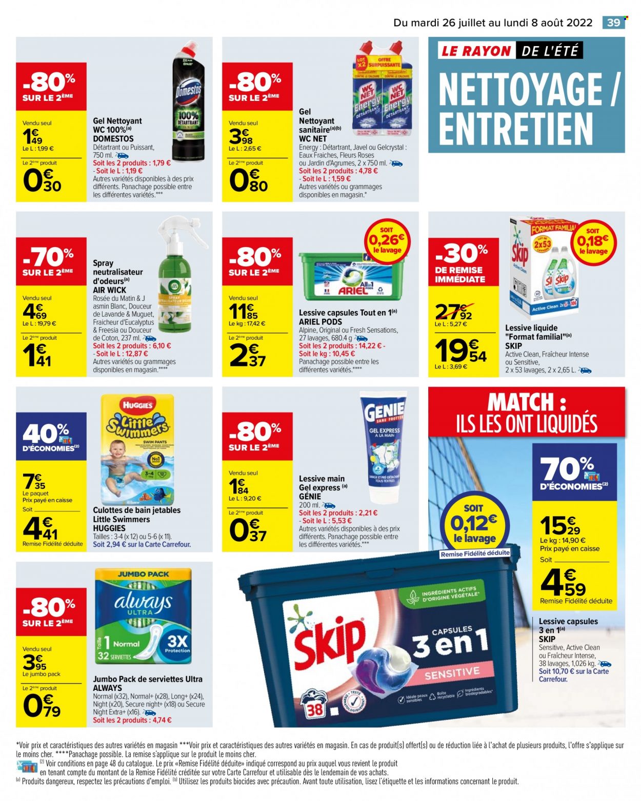 Catalogue Carrefour Hypermarchés - 26/07/2022 - 08/08/2022. Page 49