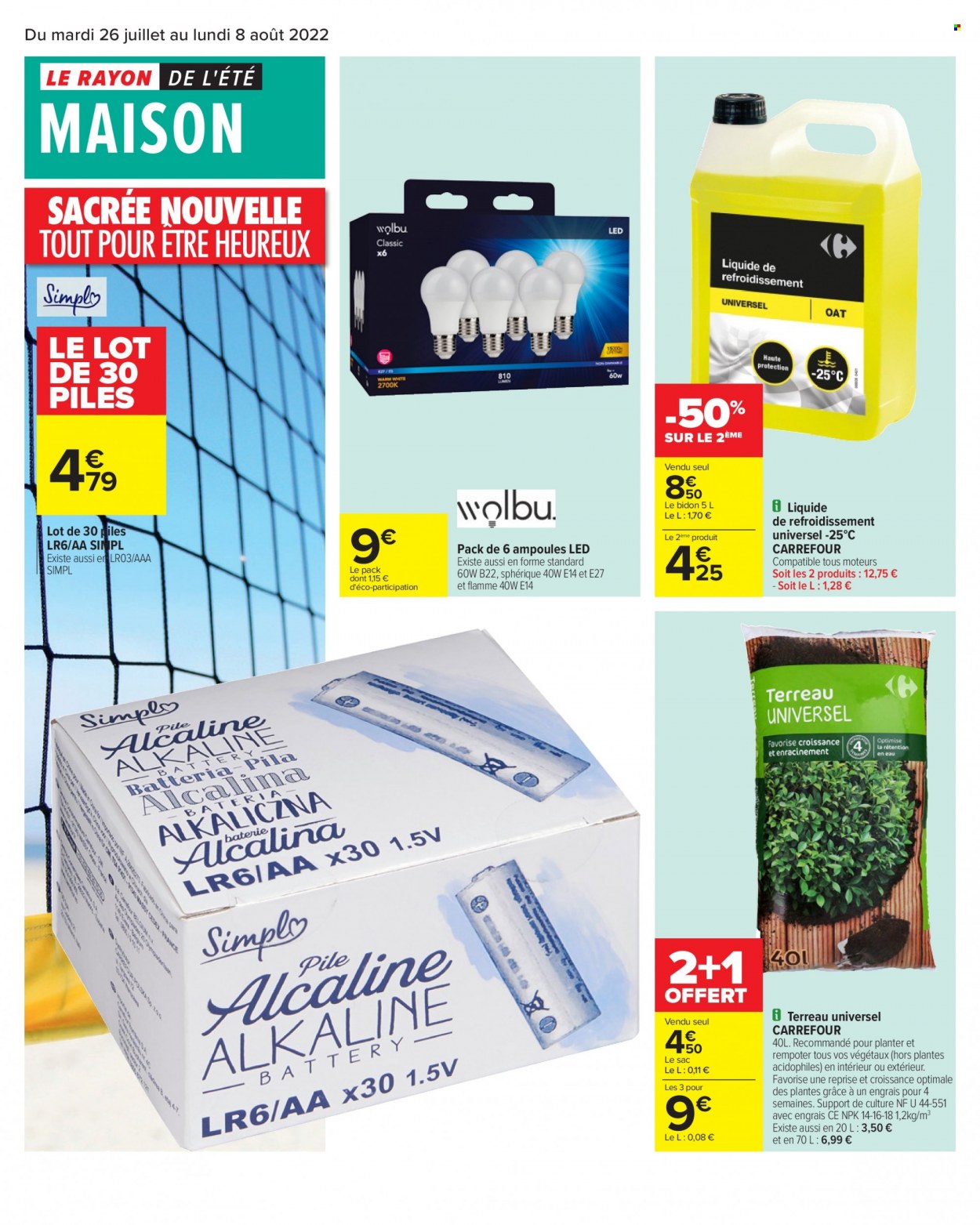 Catalogue Carrefour Hypermarchés - 26/07/2022 - 08/08/2022. Page 50