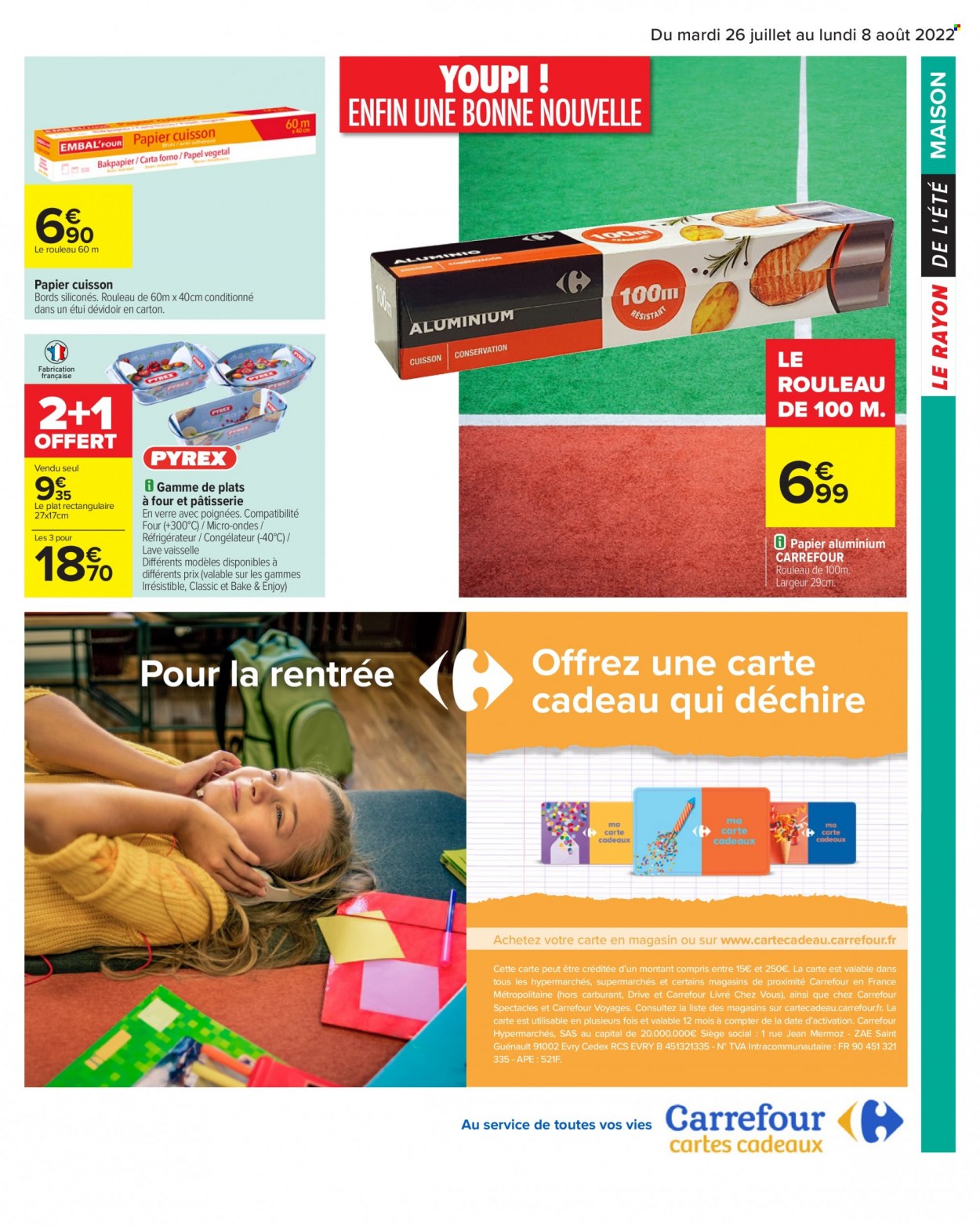 Catalogue Carrefour Hypermarchés - 26/07/2022 - 08/08/2022. Page 51