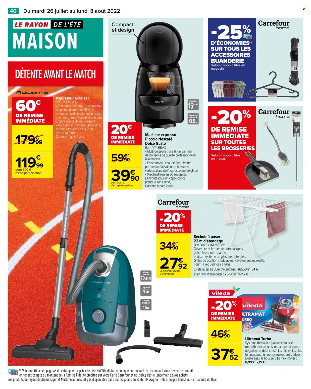 Catalogue Carrefour Hypermarchés - 26/07/2022 - 08/08/2022. Page 52