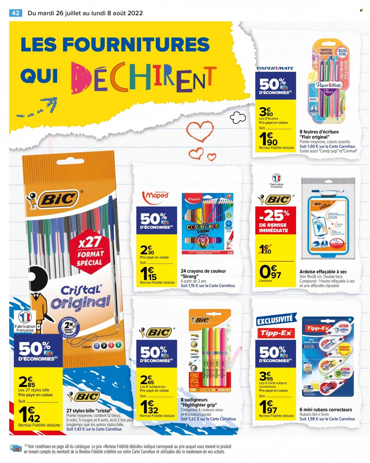 Catalogue Carrefour Hypermarchés - 26/07/2022 - 08/08/2022. Page 54